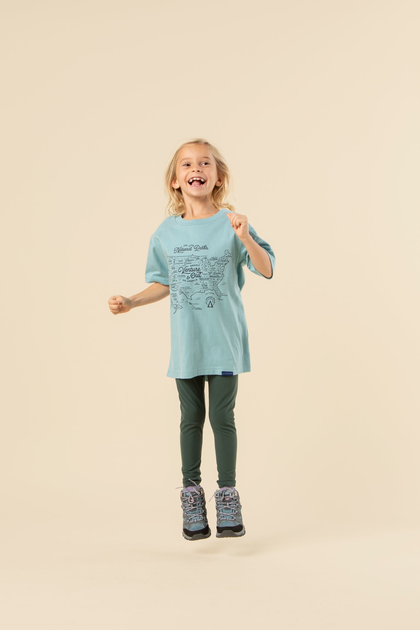 NPS Map Youth Short Sleeve Tee