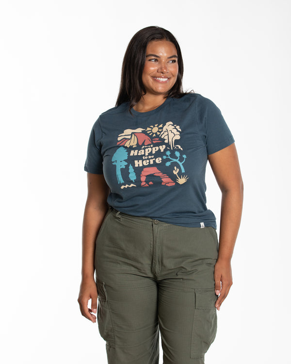 Just Happy to Be Here Tee