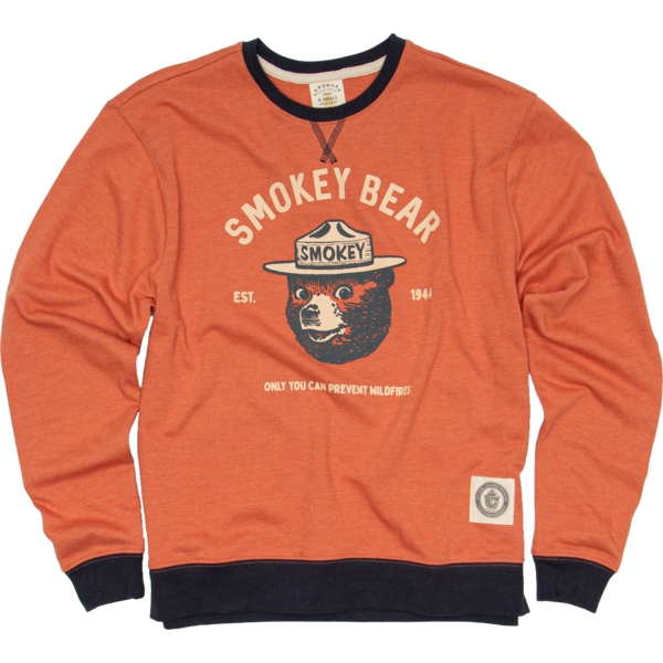 Smokey Bear Varsity Sweatshirt