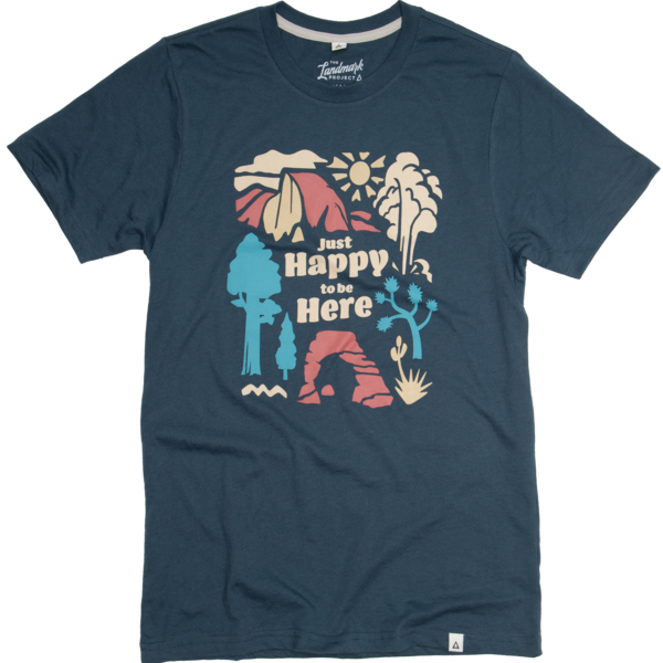 Just Happy to Be Here Unisex Short Sleeve Tee