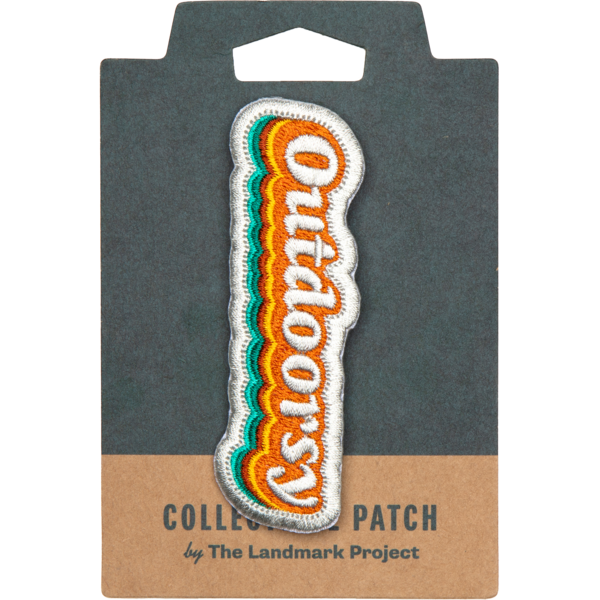 Outdoorsy Embroidered Patch