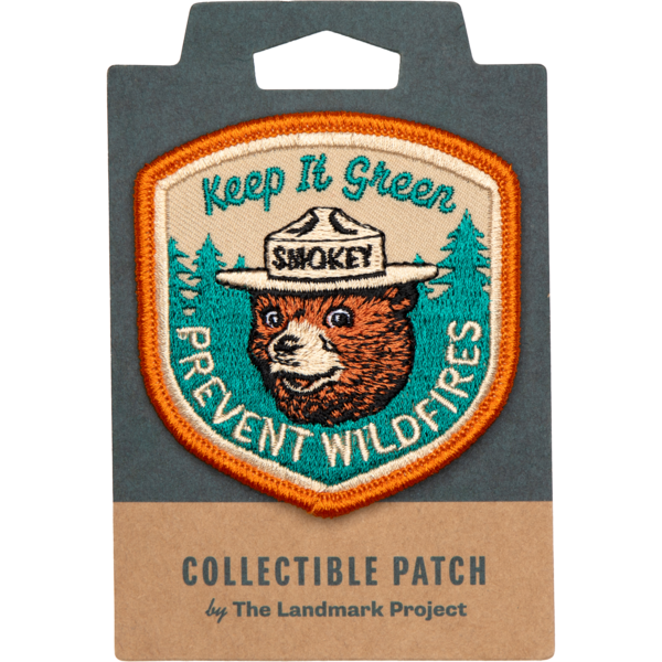 Keep It Green Embroidered Patch