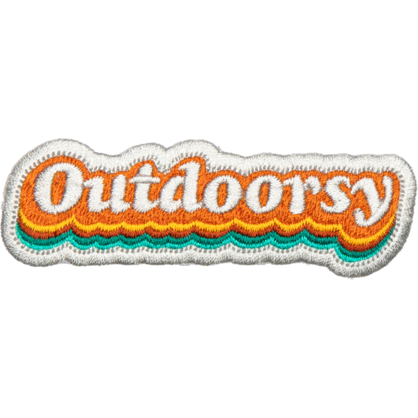 Outdoorsy Embroidered Patch