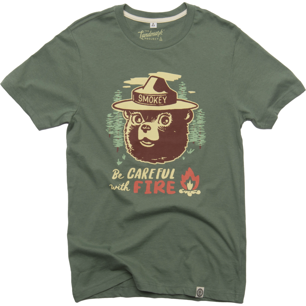 Be Careful With Fire Unisex Short Sleeve Tee