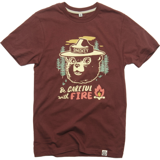Be Careful With Fire Unisex Short Sleeve Tee