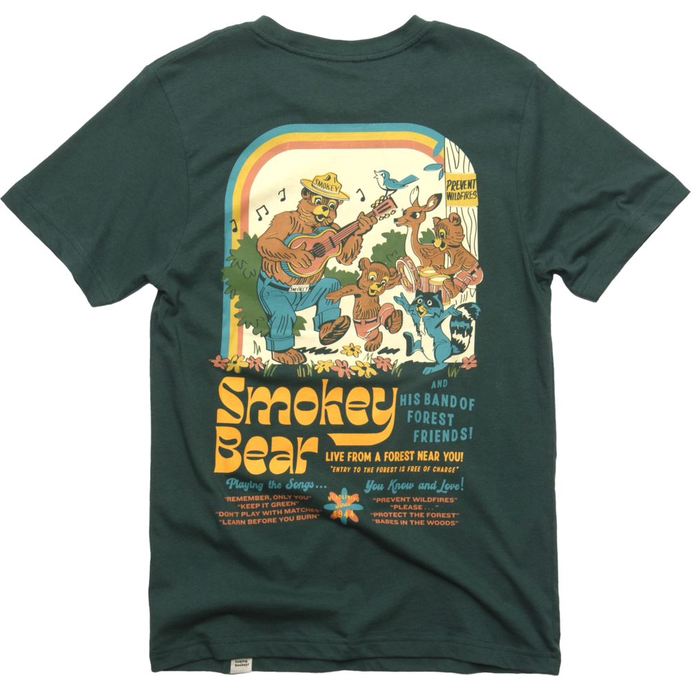 Smokey's Band Unisex Short Sleeve Tee
