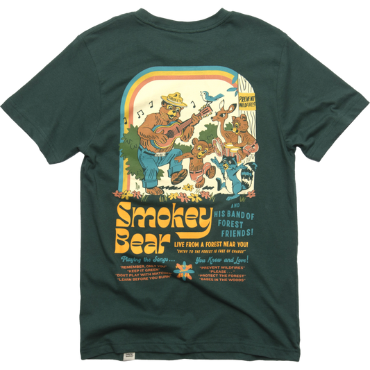 Smokey's Band Unisex Short Sleeve Tee