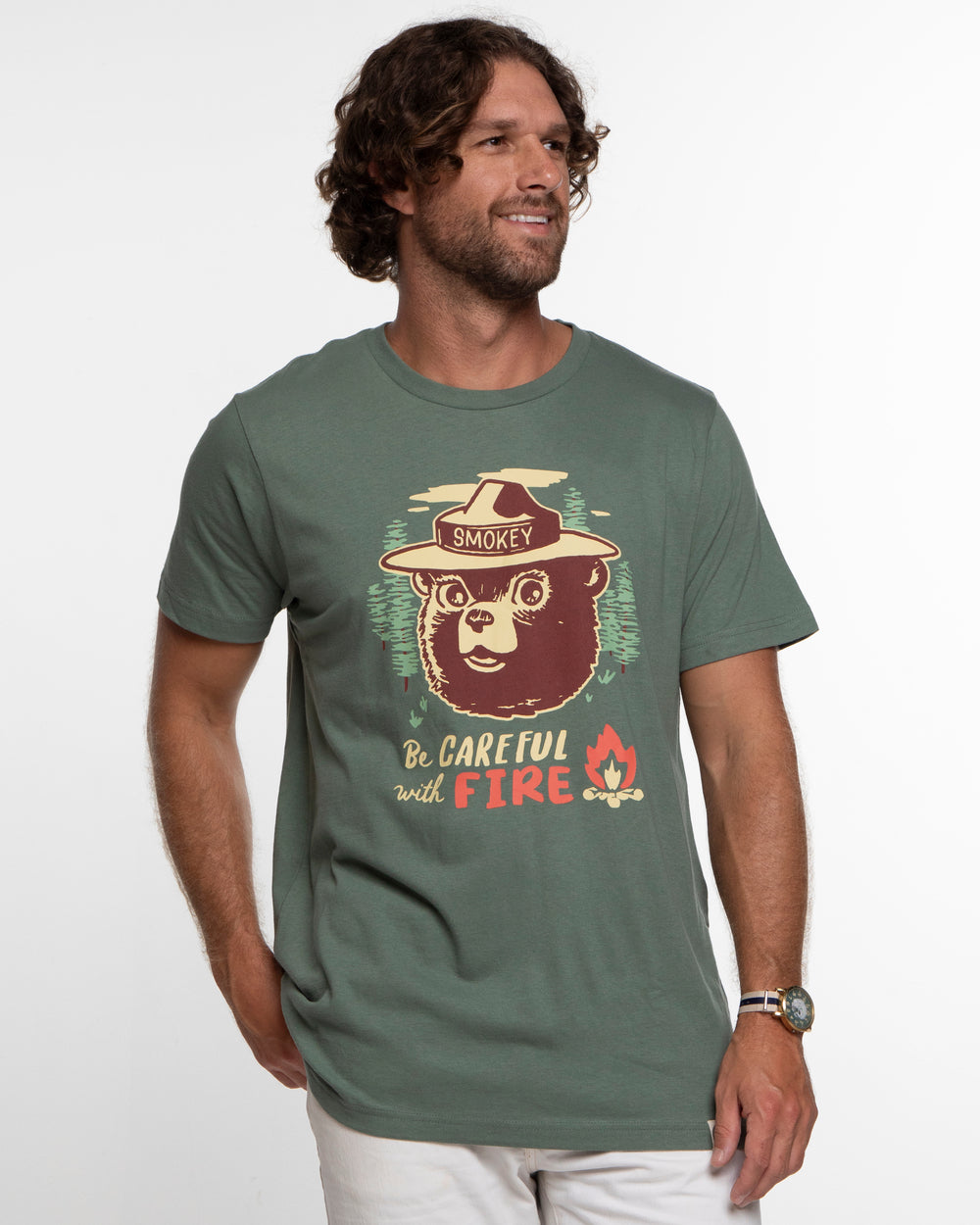 Be Careful With Fire Unisex Short Sleeve Tee