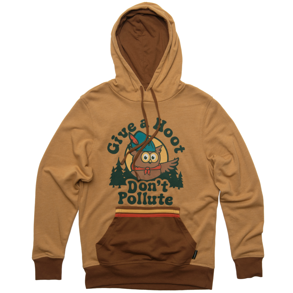 Give A Hoot Unisex Hoodie Landmark Wholesale
