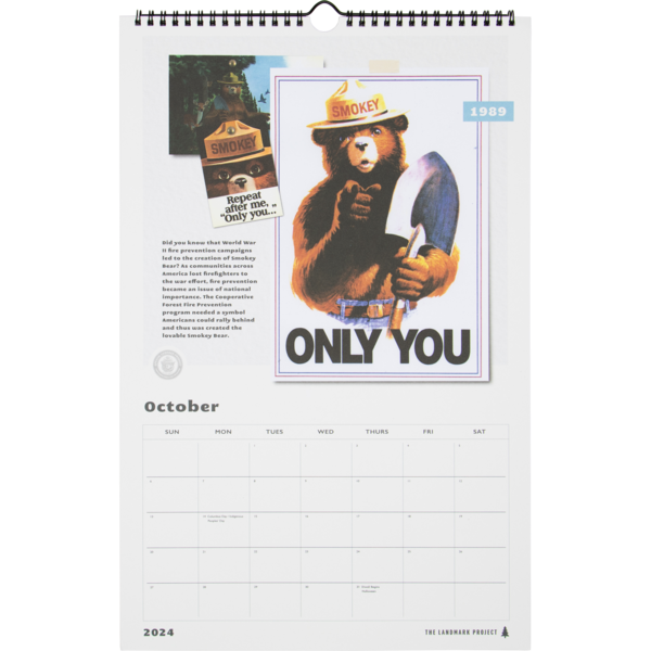 2024 Smokey Bear Calendar
