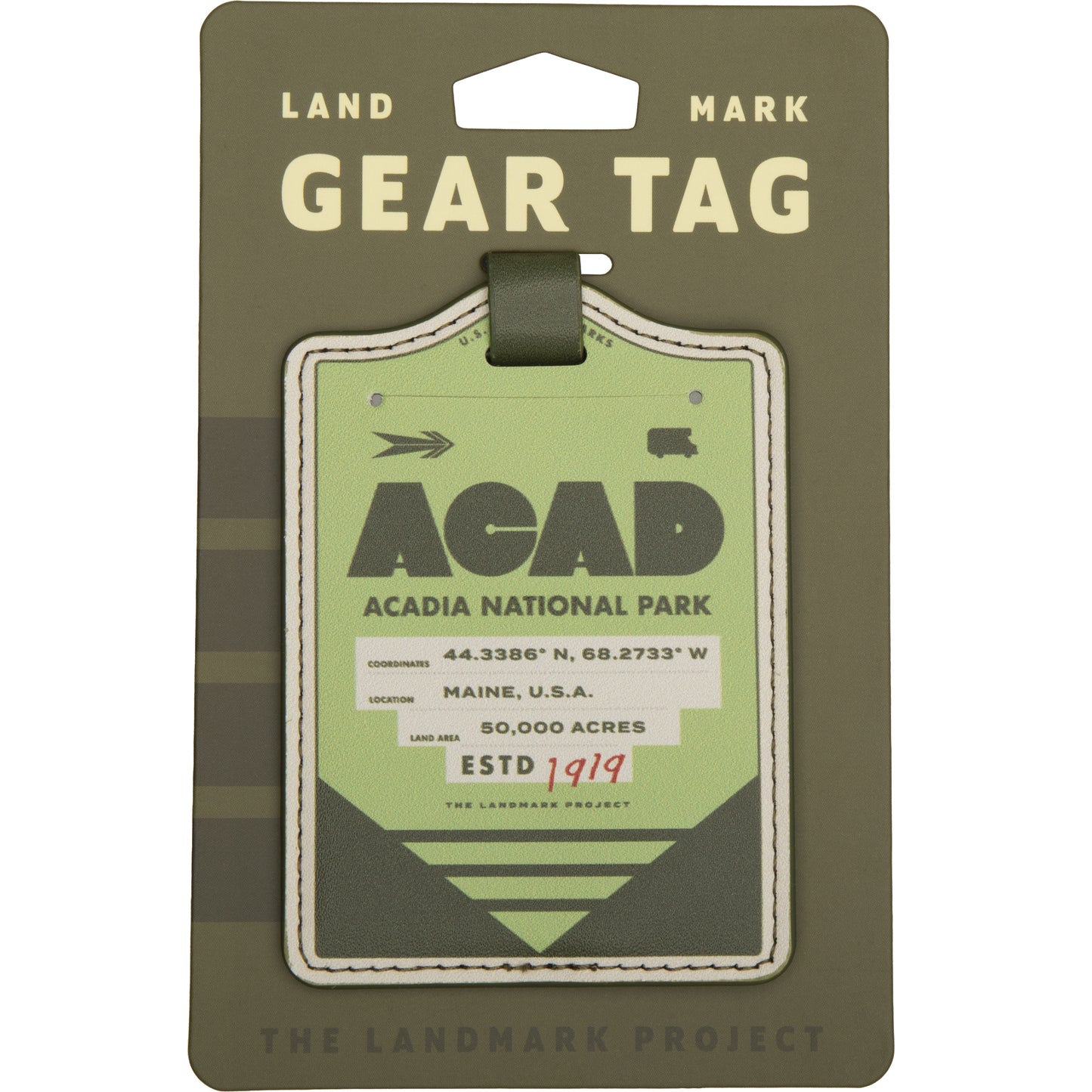 Acadia Gear Tag