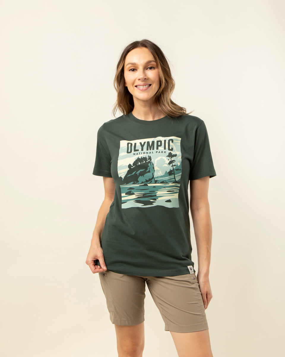 Olympic National Park Unisex Short Sleeve Tee