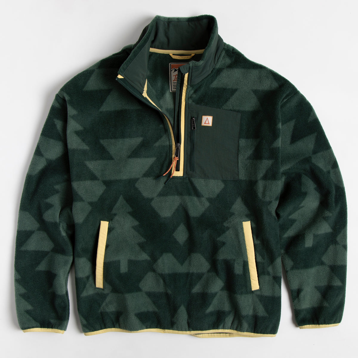 Ponderosa Pine Unisex Half Zip Fleece