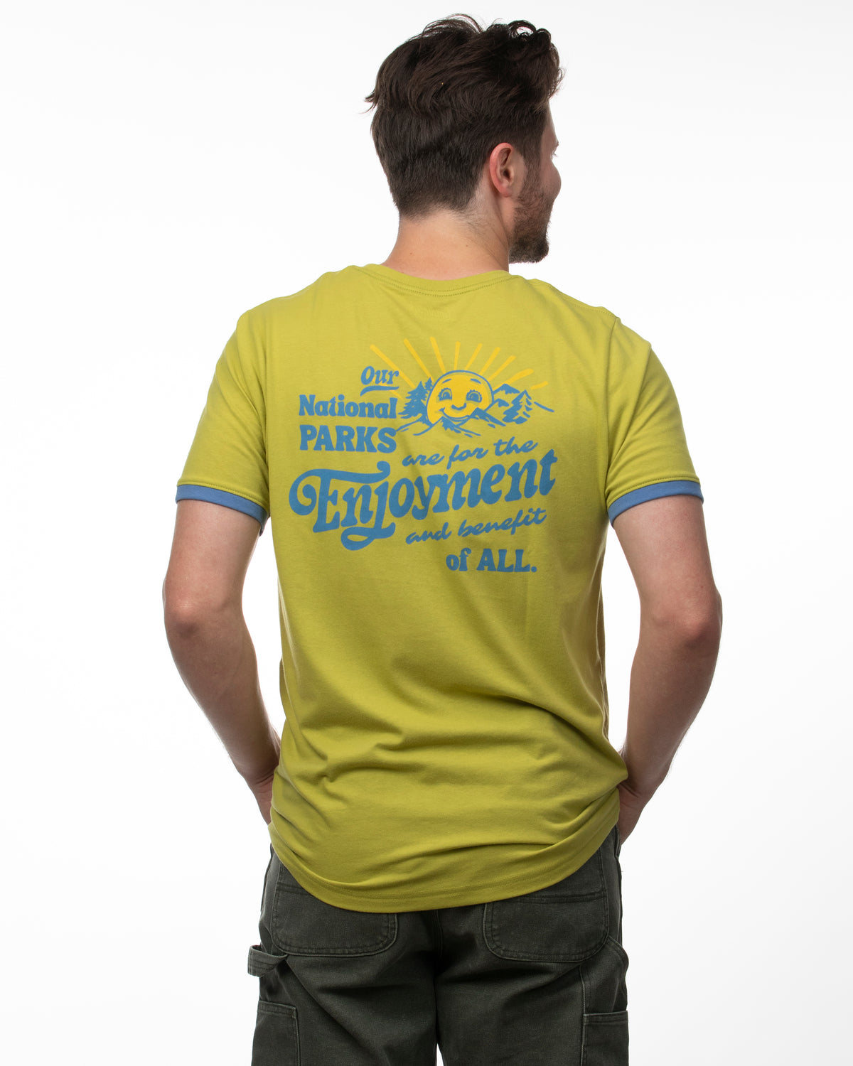 National Parks for All Unisex Short Sleeve Pocket Tee