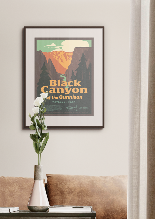 Black Canyon of the Gunnison National Park Poster