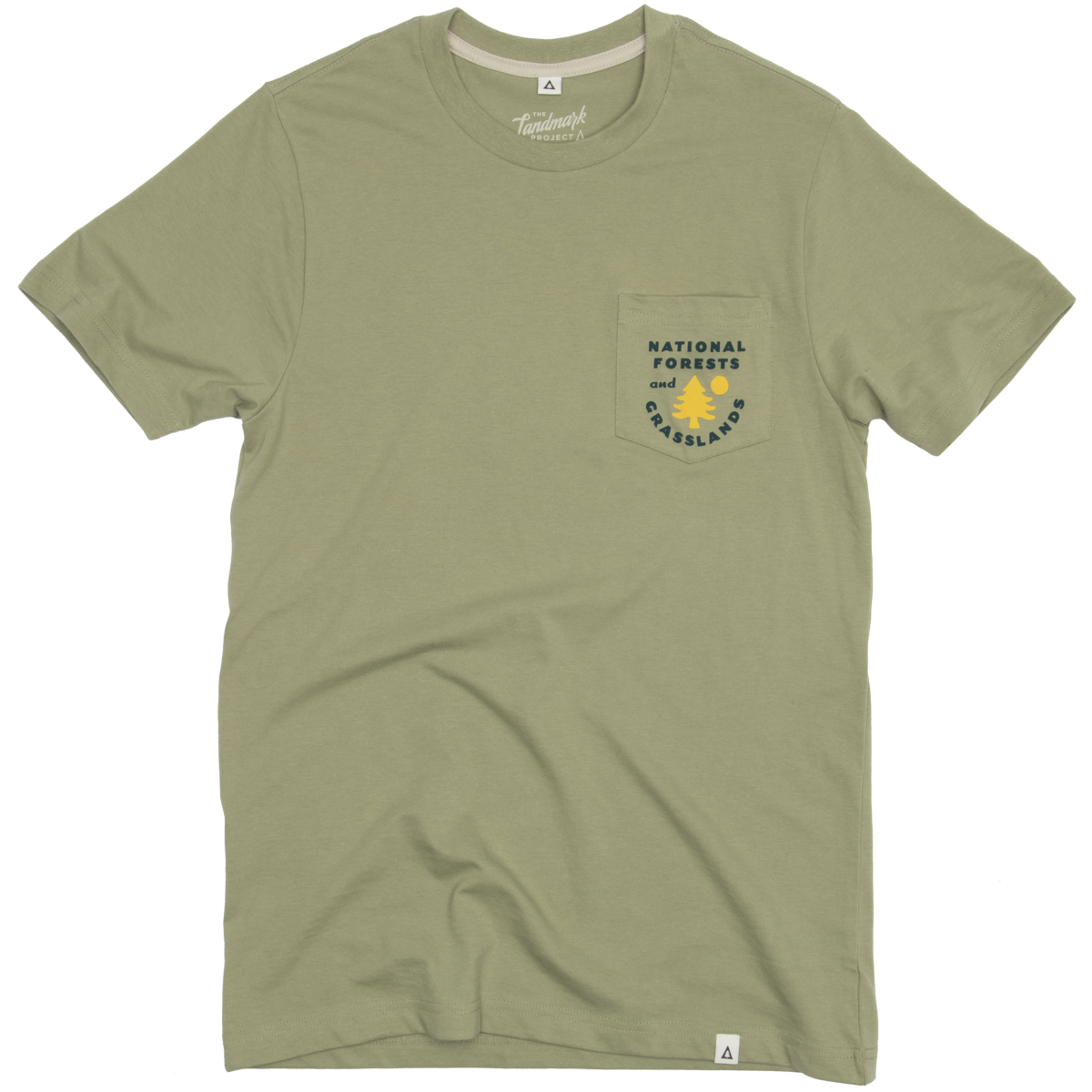 National Forests and Grasslands Unisex Short Sleeve Pocket Tee