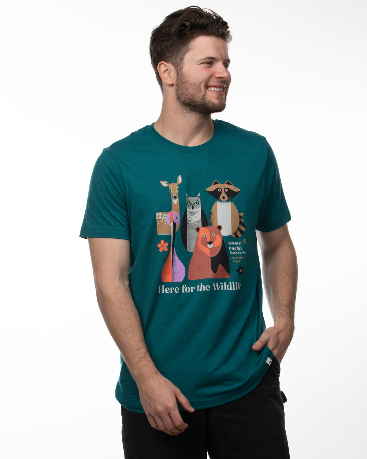 Here for the Wildlife Unisex Short Sleeve Tee