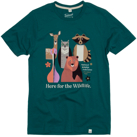 Here for the Wildlife Unisex Short Sleeve Tee