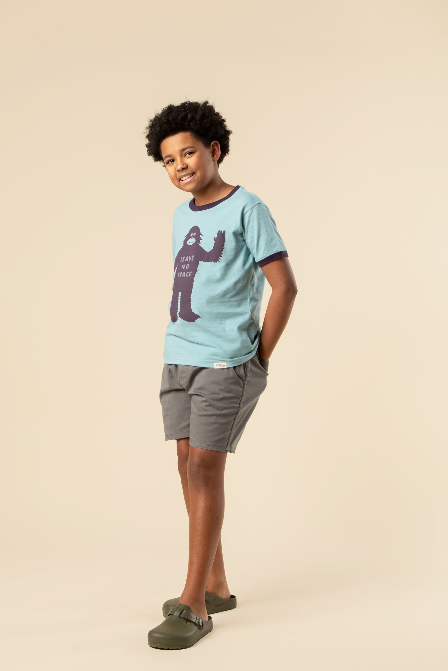Leave No Trace Youth Short Sleeve Ringer Tee