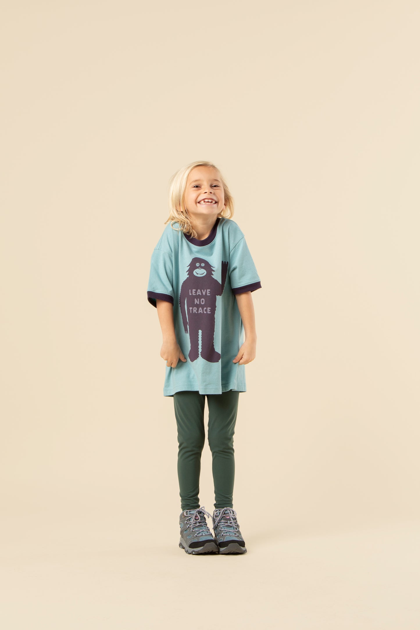 Leave No Trace Youth Short Sleeve Ringer Tee