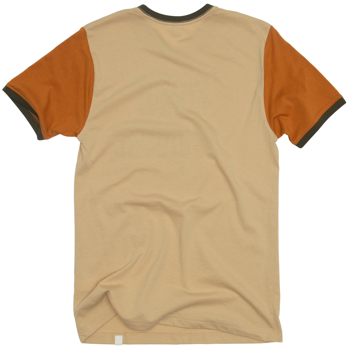 Rocky Mountain Type Unisex Short Sleeve Colorblock Ringer Tee