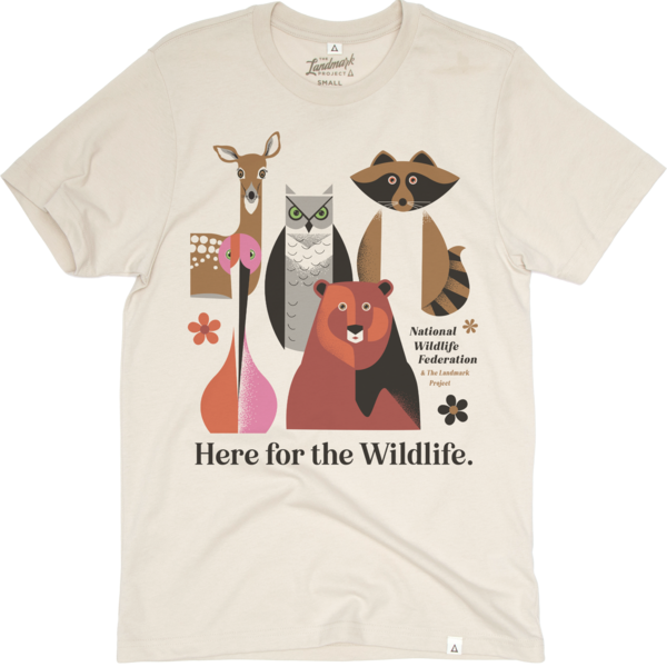 Here for the Wildlife Unisex Short Sleeve Tee