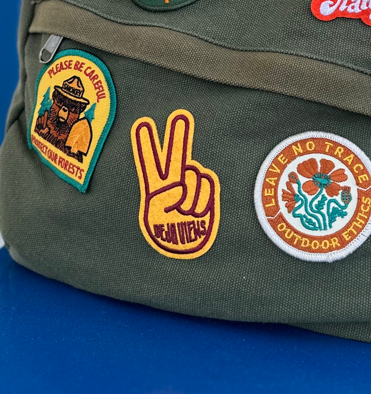 Deja Views Embroidered Patch