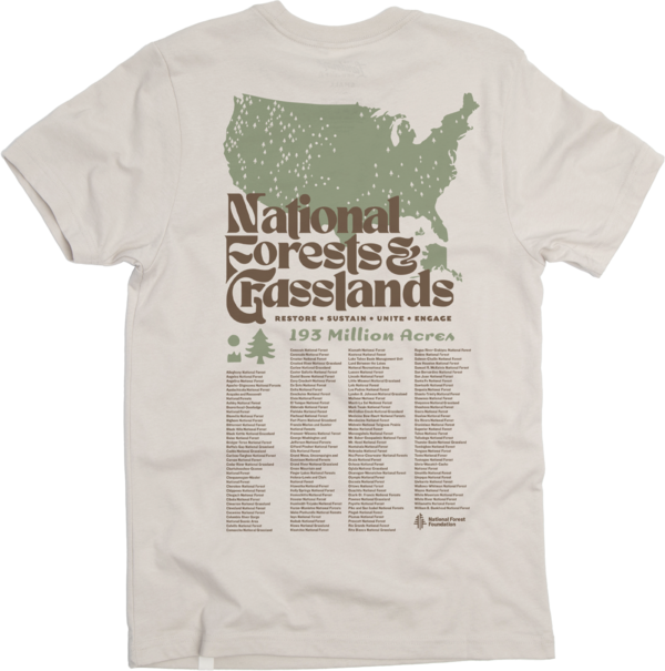 National Forests and Grasslands Unisex Short Sleeve Tee