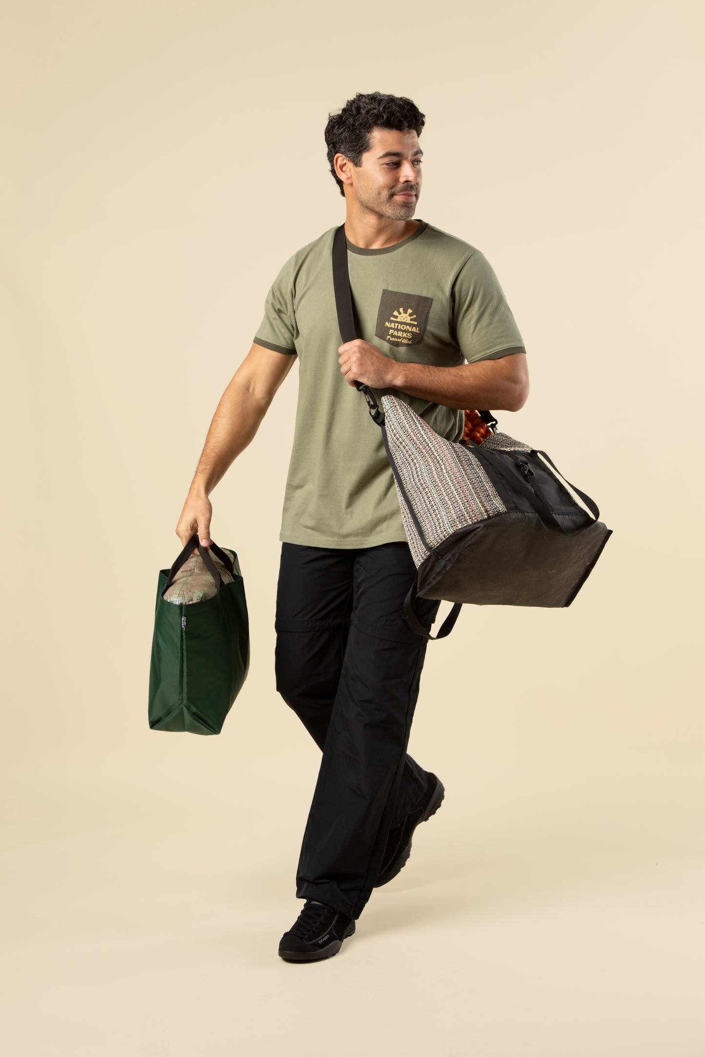 National Parks Coast-to-Coast Unisex Short Sleeve Ringer Tee w/ Pocket