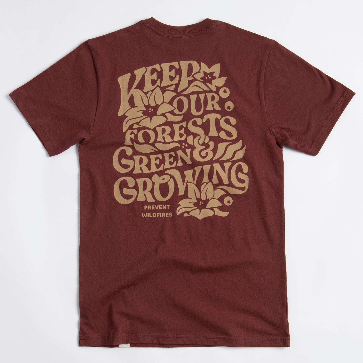 Keep Our Forests Green and Growing Unisex Short Sleeve Tee w/ Pocket