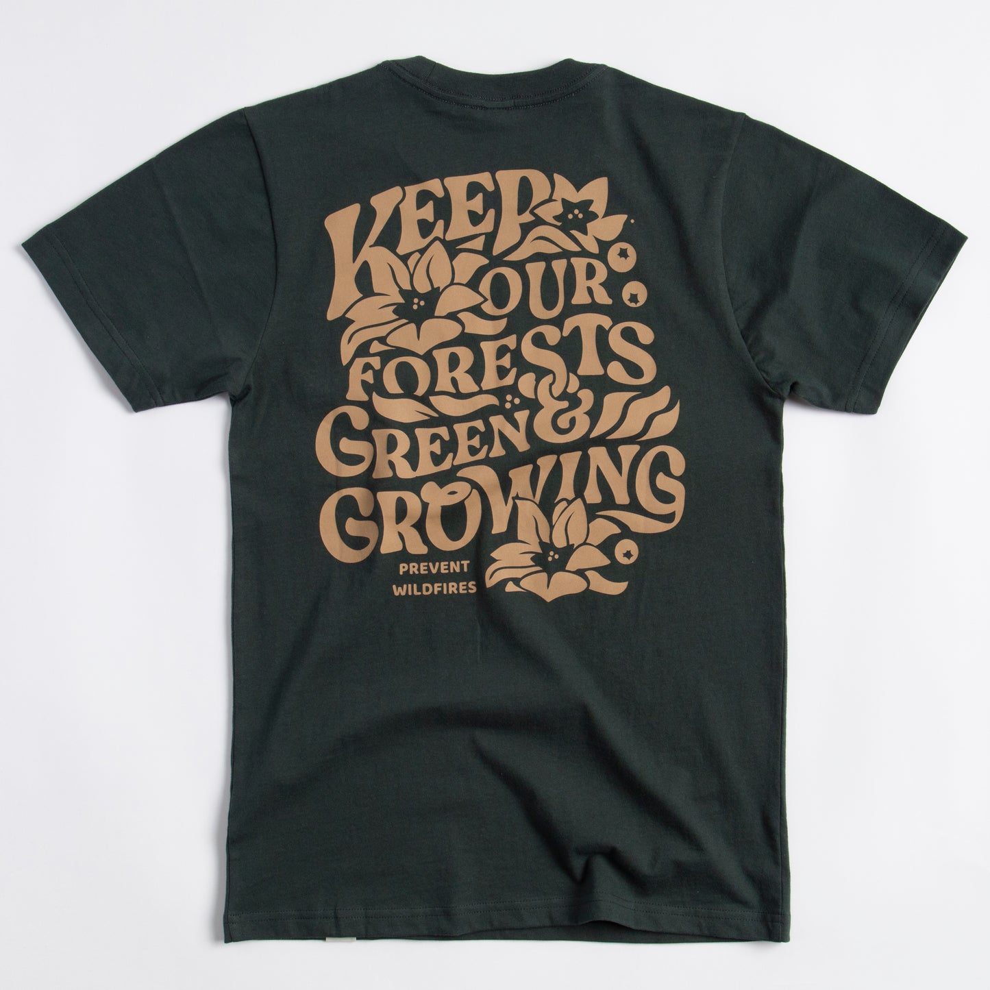 Keep Our Forests Green and Growing Unisex Short Sleeve Tee w/ Pocket