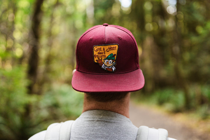 Give A Hoot Embroidered Patch