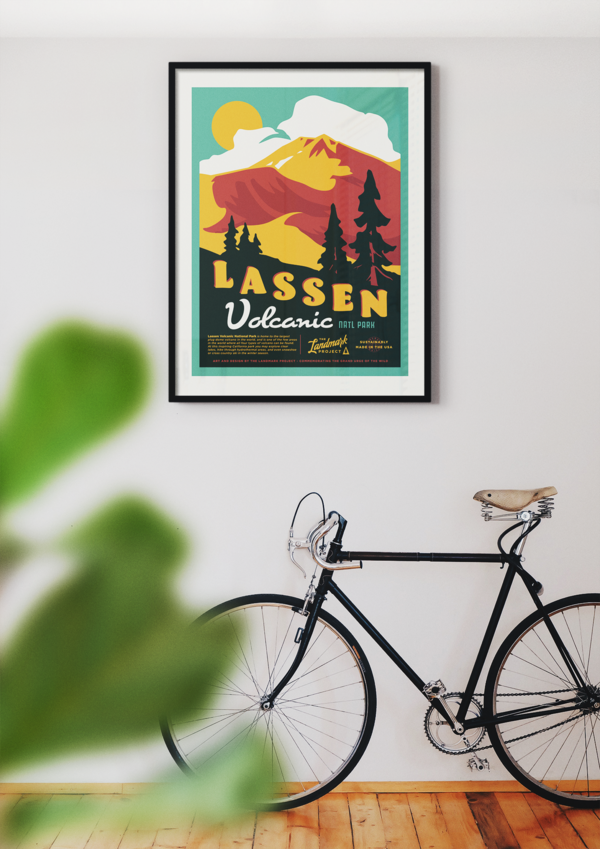 Lassen Volcanic National Park Poster