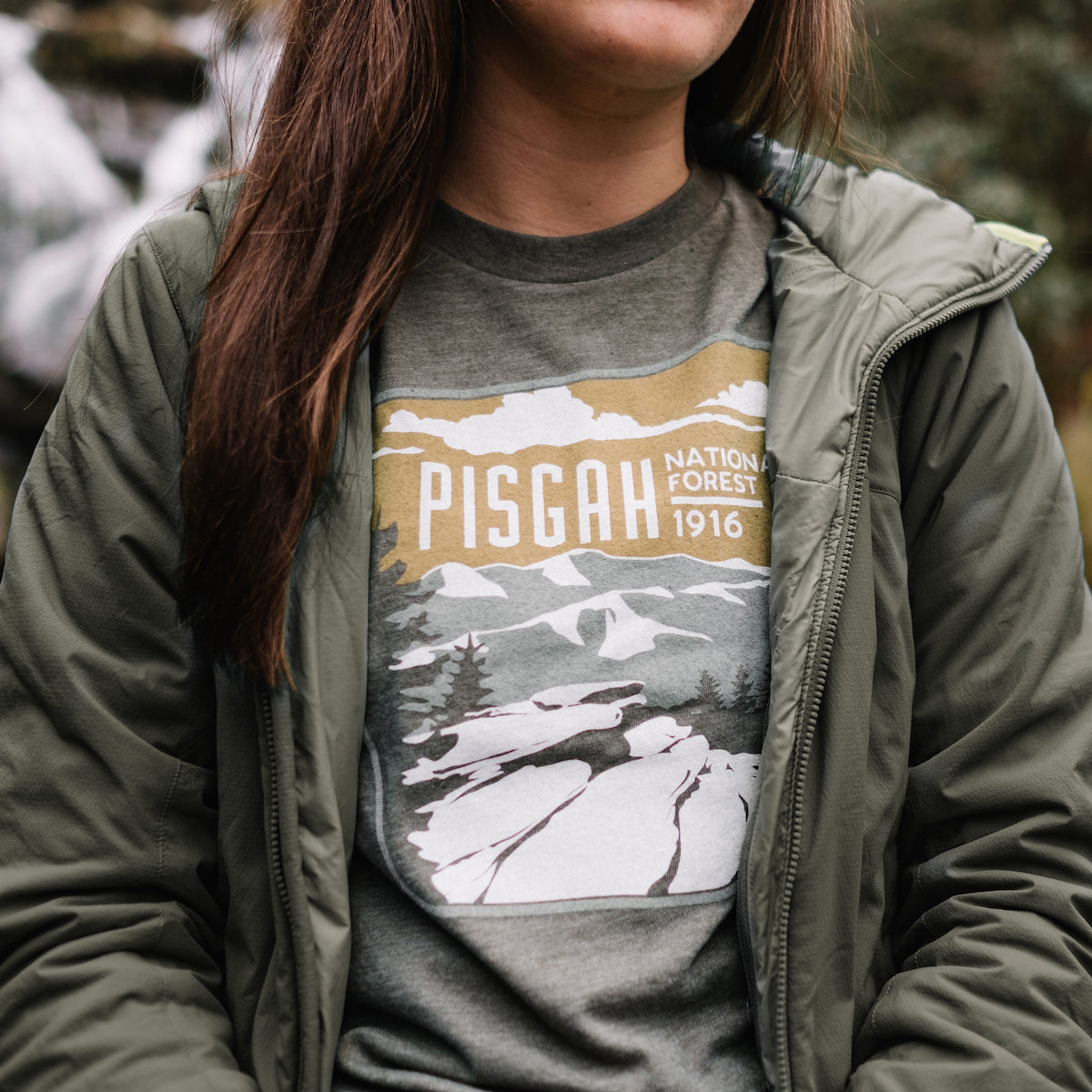 Pisgah National Forest Unisex Short Sleeve Tee