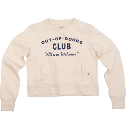 Out-of-Doors Club Forestry Crop Sweatshirt