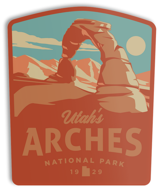 Arches National Park Sticker