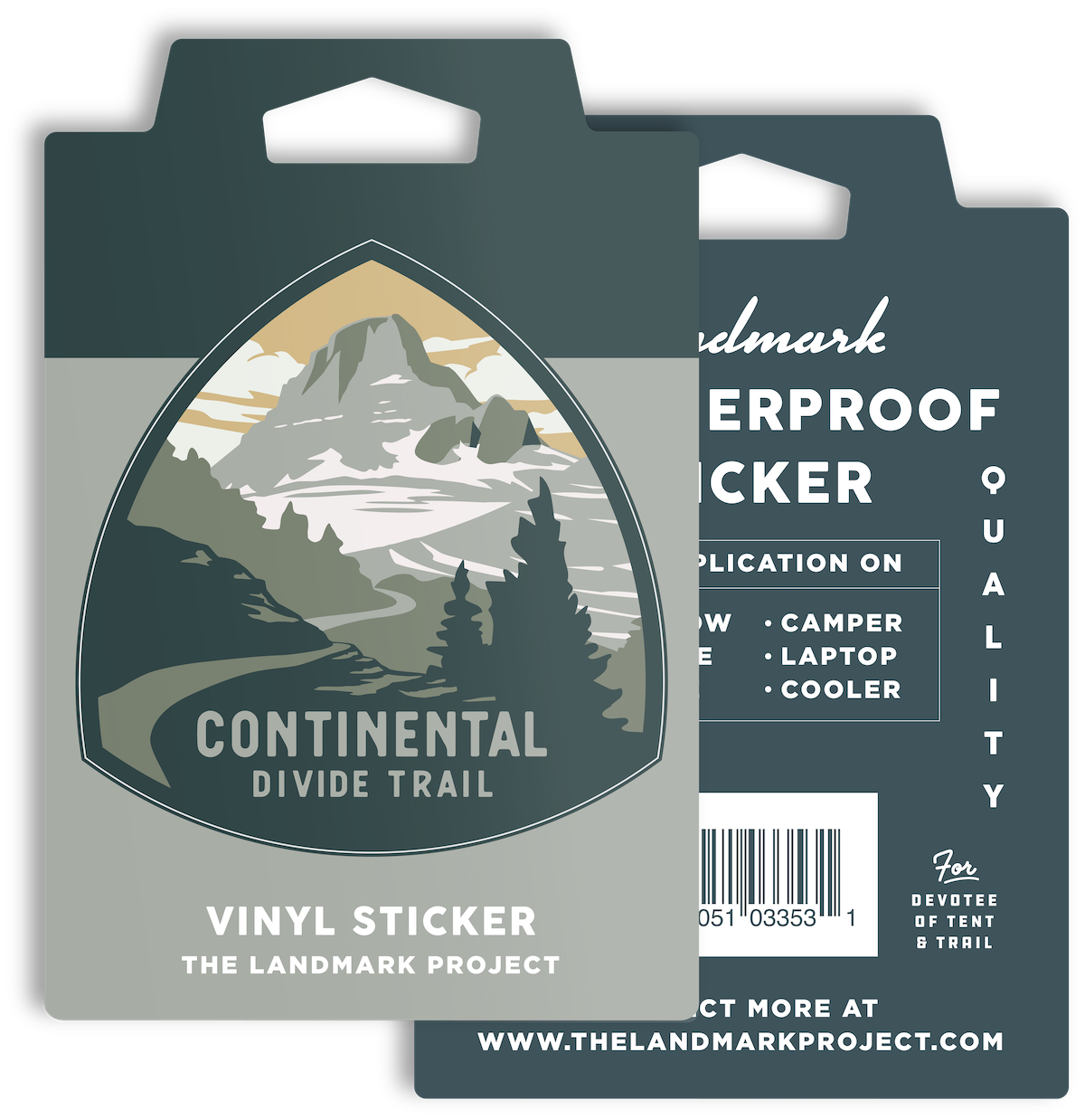 Continental Divide Trail Sticker