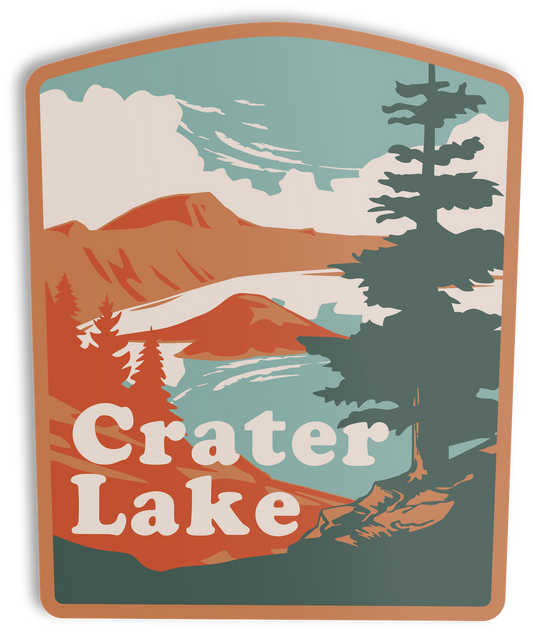Crater Lake National Park Sticker