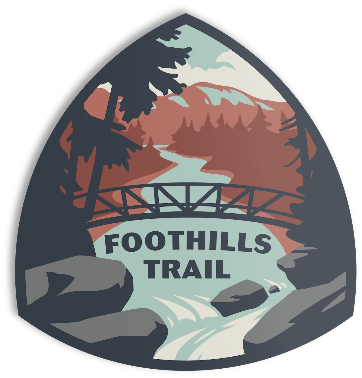 Foothills Trail Sticker