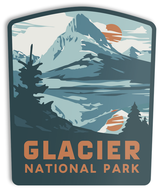 Glacier National Park Sticker