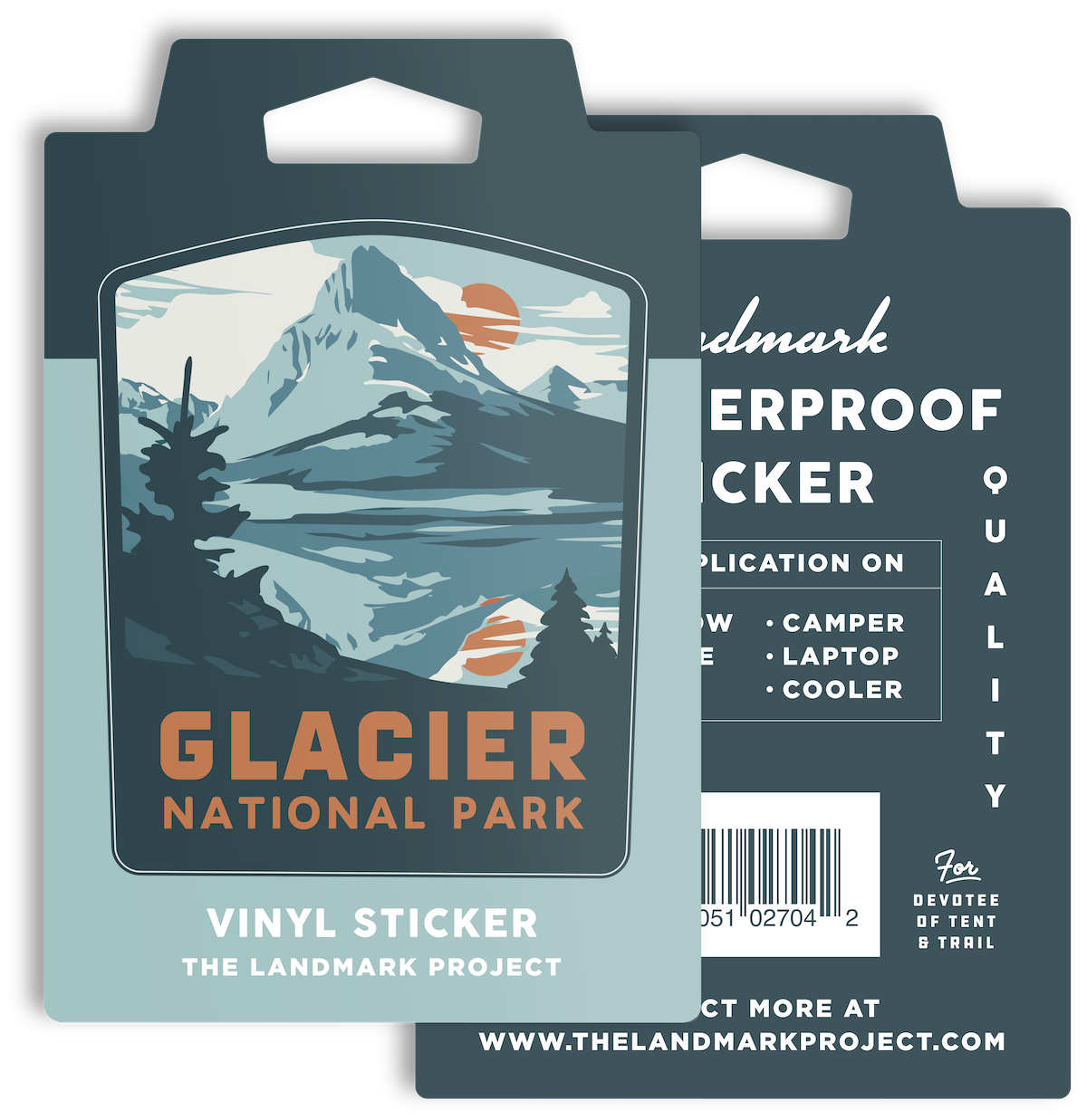 Glacier National Park Sticker
