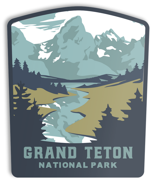 Grand Teton National Park Sticker