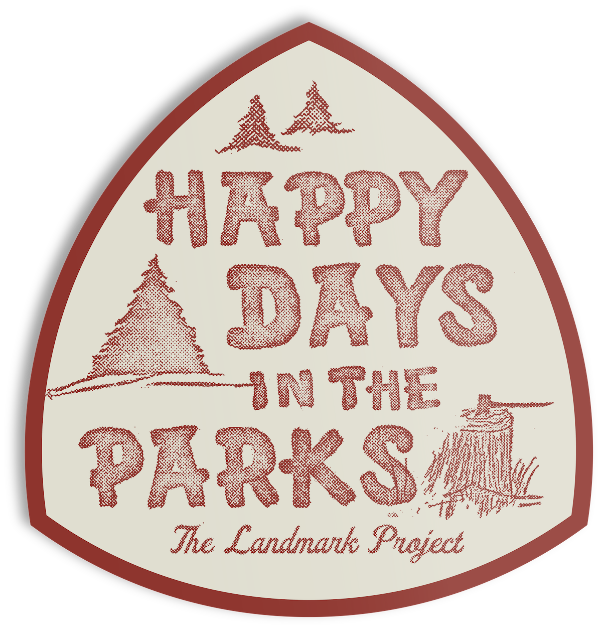 Happy Days Sticker