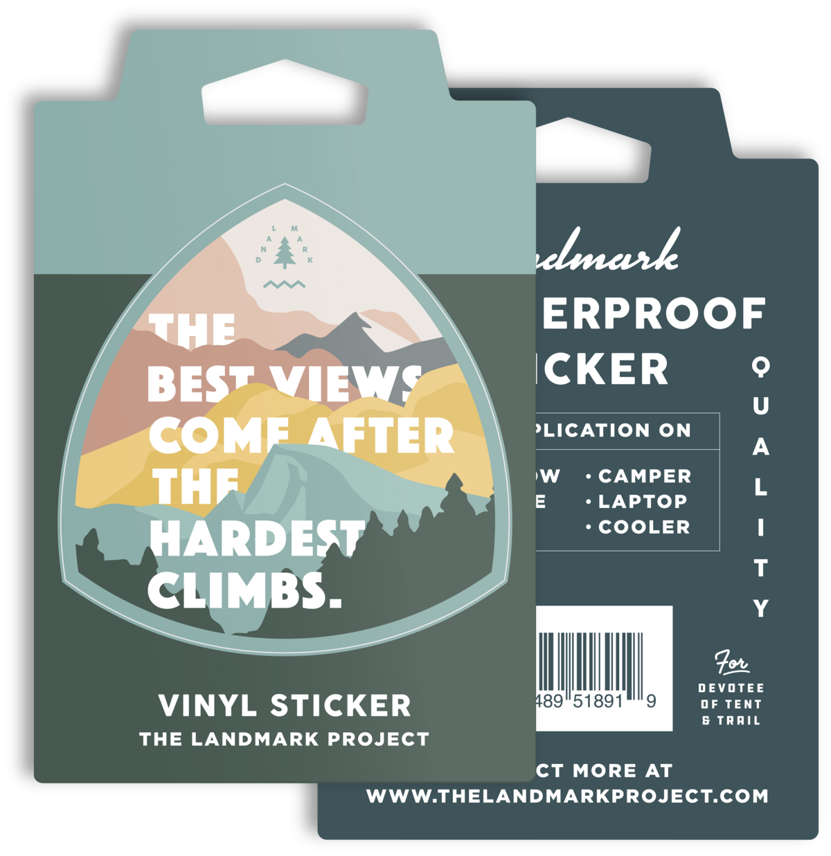 Hardest Climb Sticker