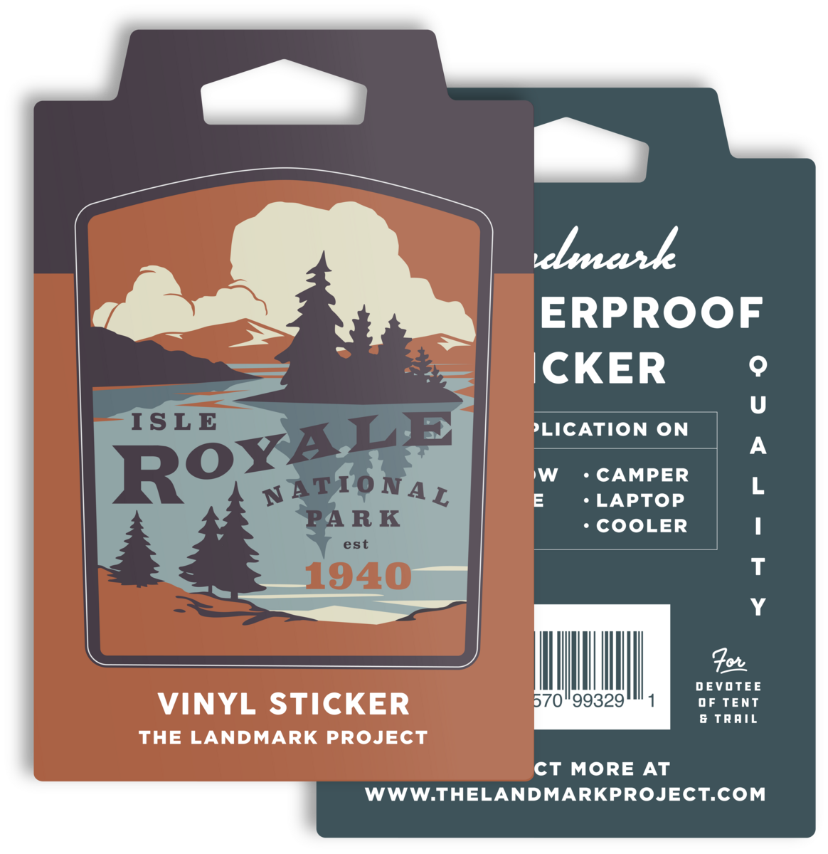 Isle Royale National Park Sticker