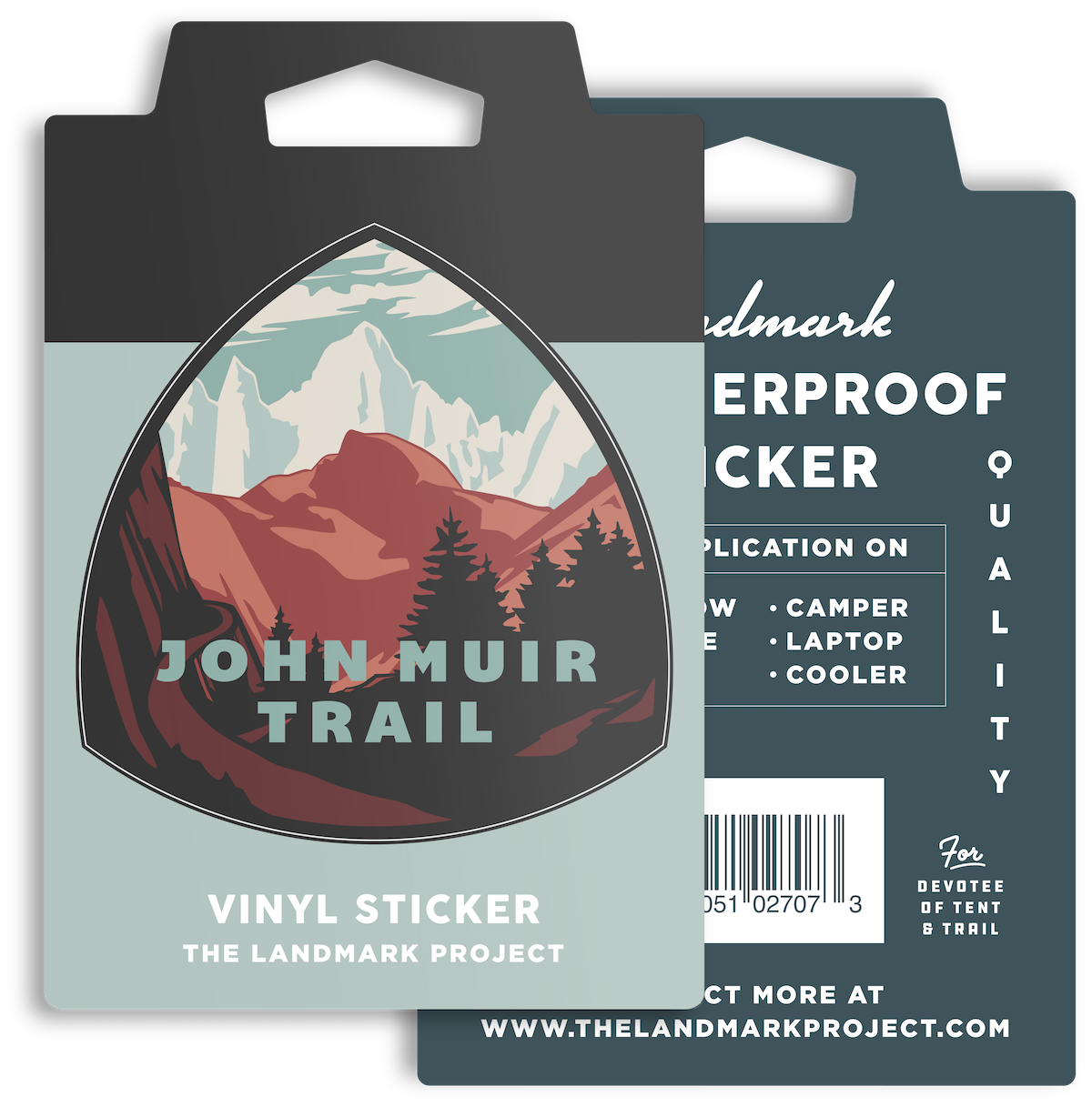 John Muir Trail Sticker