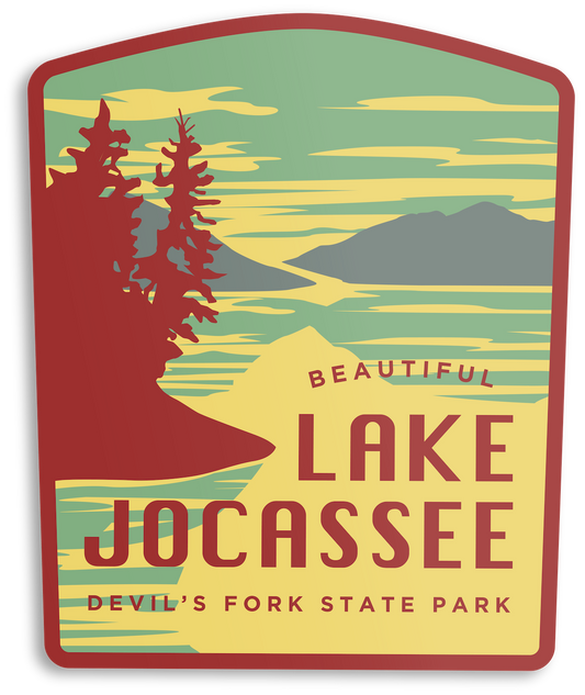 Lake Jocassee Sticker