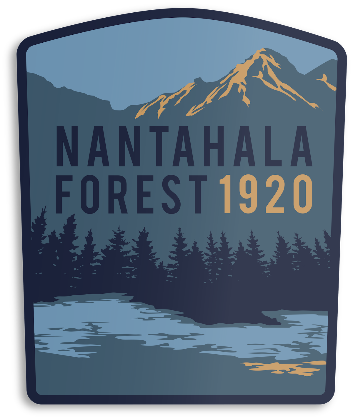Nantahala Forest Sticker