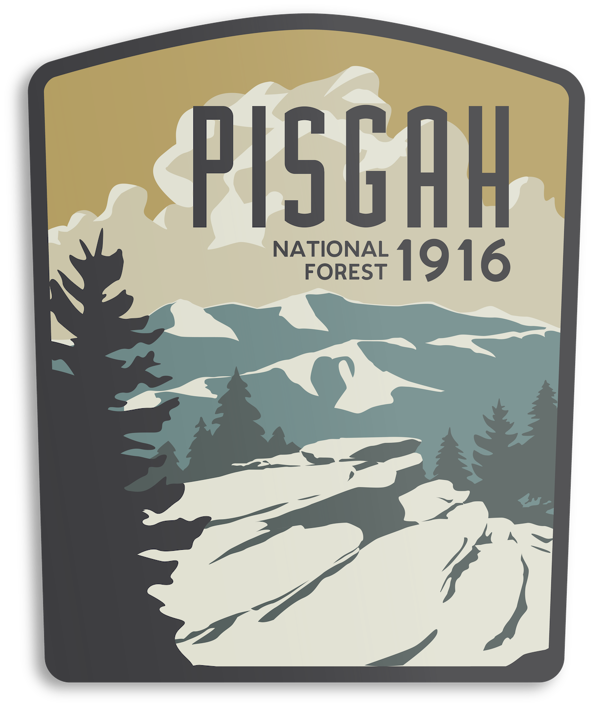 Pisgah National Forest Sticker