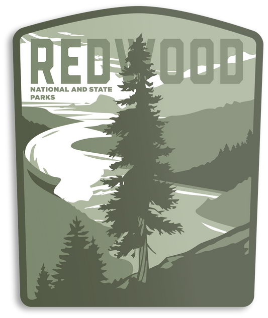 Redwood National Park Sticker